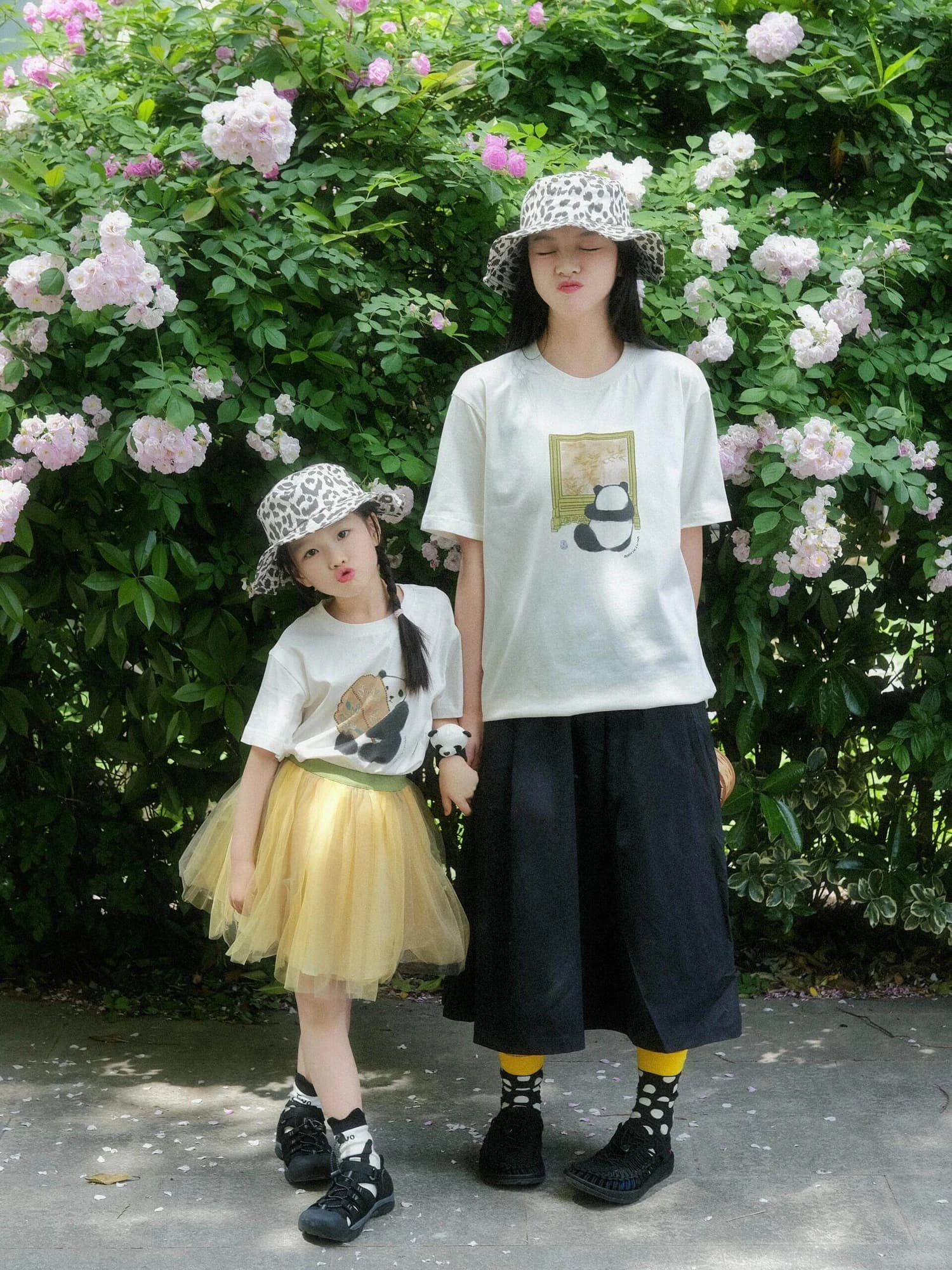 Áo thun gia đình Panda Family — ảnh 3