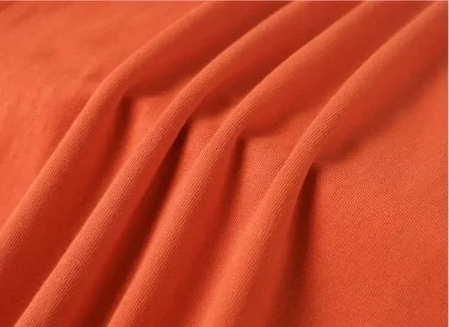ÁO THUN TRƠN UNISEX FORM SUÔNG CAM — ảnh 4
