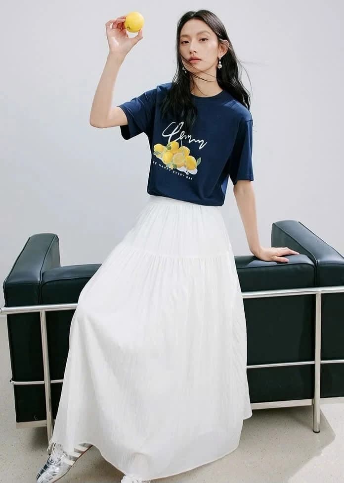 Áo thun nữ Lemon Print — ảnh 5