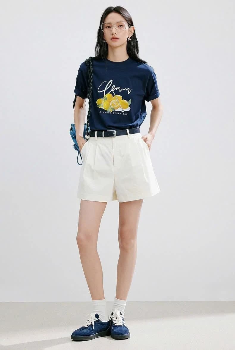 Áo thun nữ Lemon Print — ảnh 4