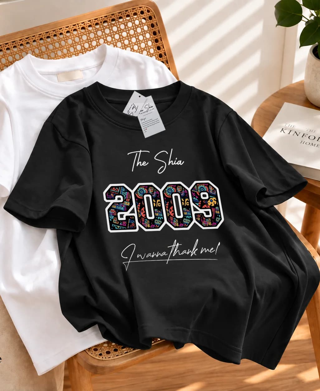 ÁO THUN NĂM SINH 2009 HỌA TIẾT THỔ CẨM — ảnh 3