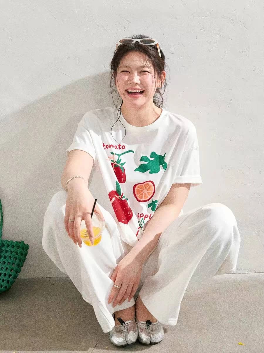 Áo Thun Nữ Fruit Graphic — ảnh 3