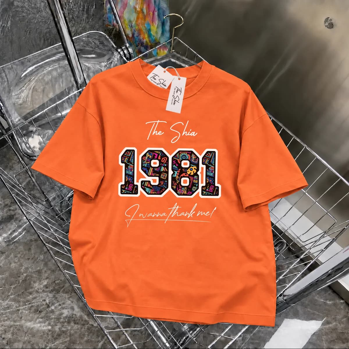 ÁO THUN NĂM SINH 1981 HỌA TIẾT THỔ CẨM — ảnh 7