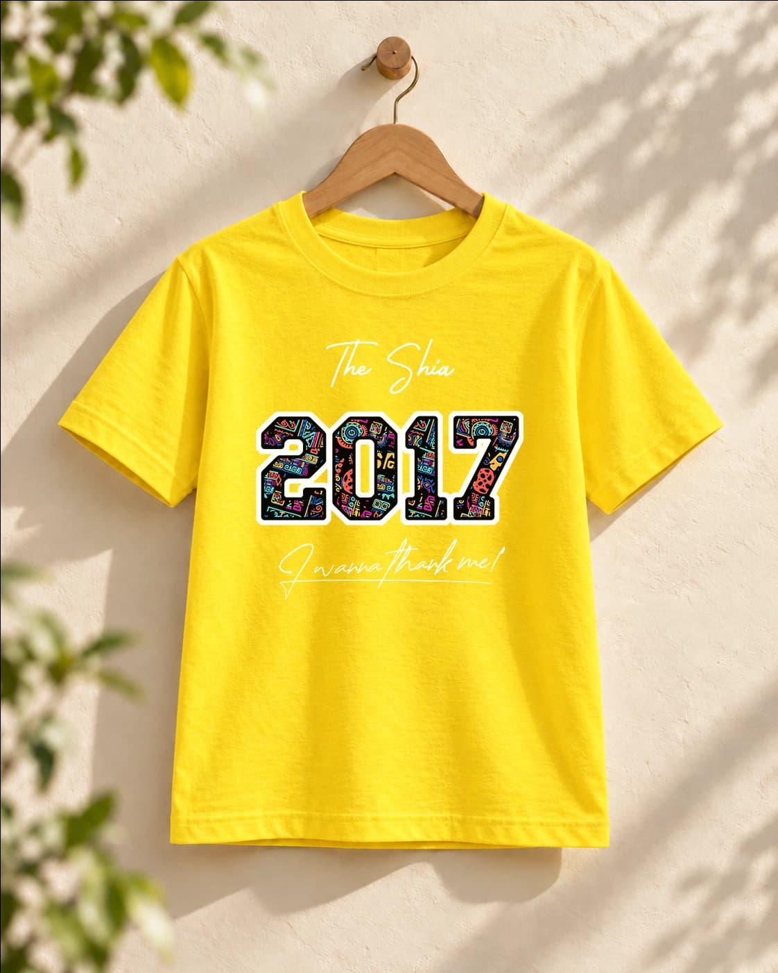 Áo thun năm sinh 2017 họa tiết thổ cẩm — ảnh 9