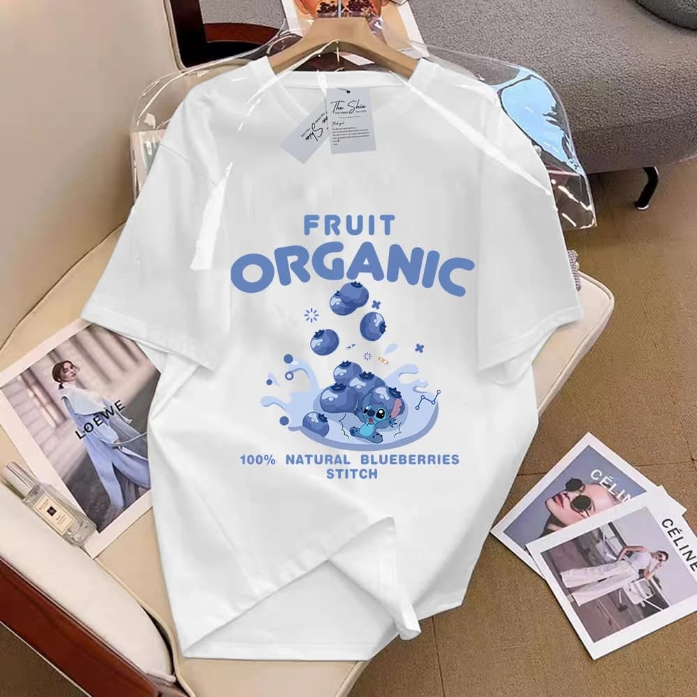 ÁO THUN HỌA TIẾT FRUIT ORGANIC