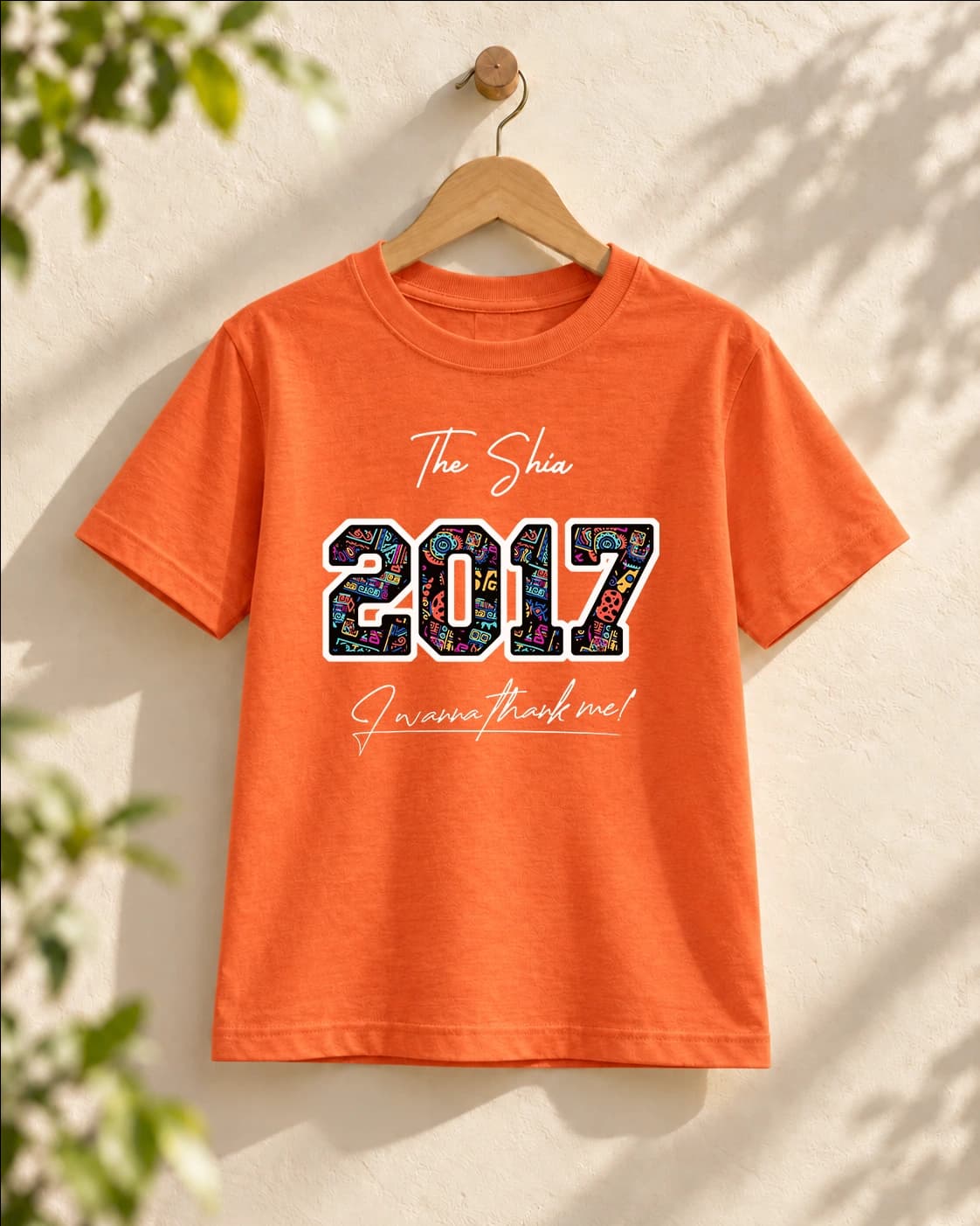 Áo thun năm sinh 2017 họa tiết thổ cẩm — ảnh 6