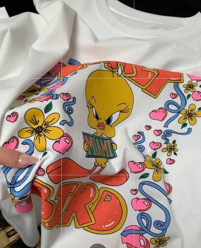 Áo thun nữ Tweety Early Bird Print — ảnh 8