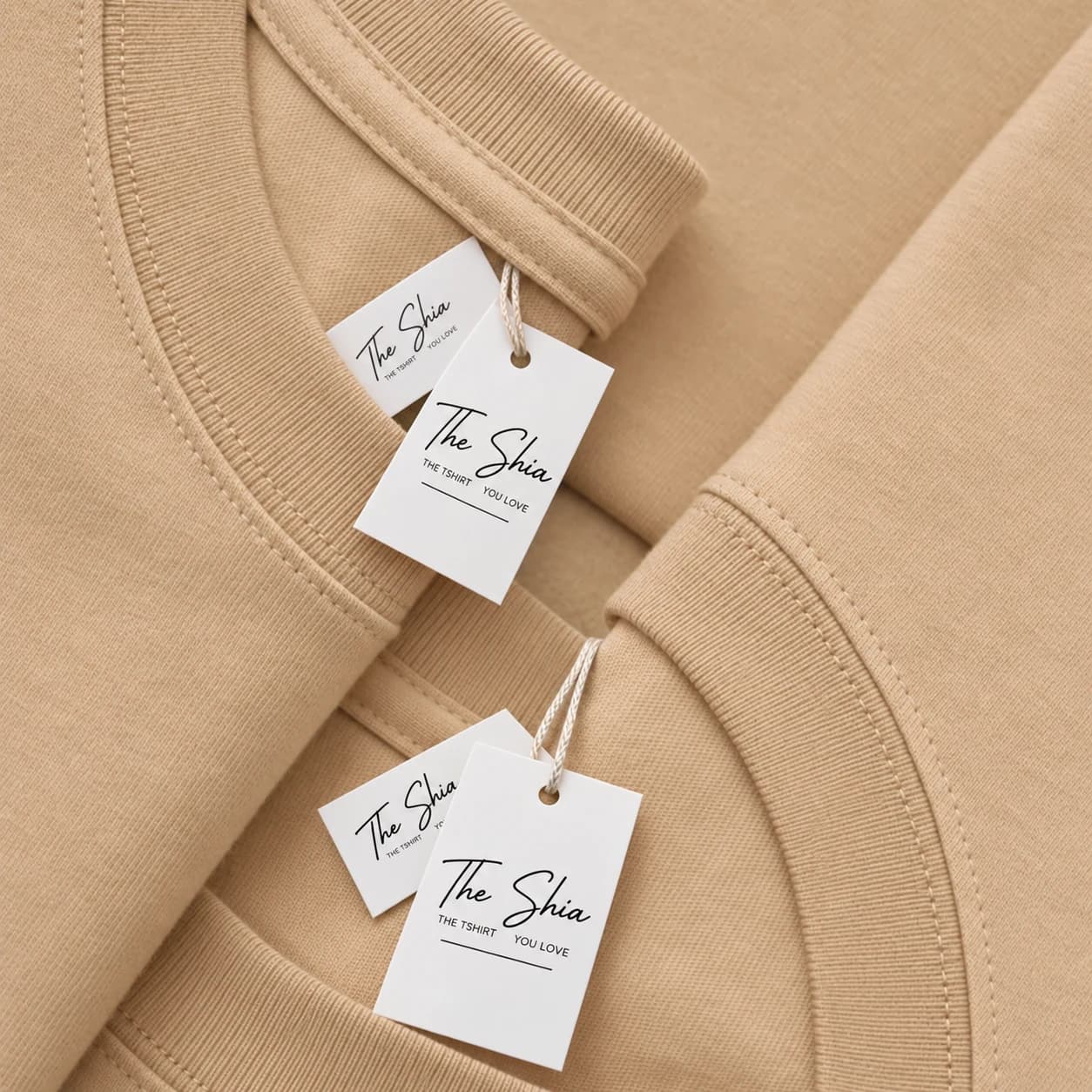 ÁO THUN TRƠN UNISEX FORM SUÔNG BE MỚI