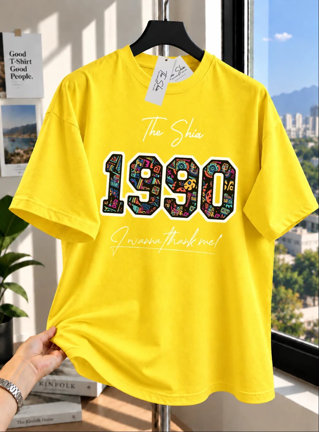 ÁO THUN NĂM SINH 1990 HỌA TIẾT THỔ CẨM — ảnh 9