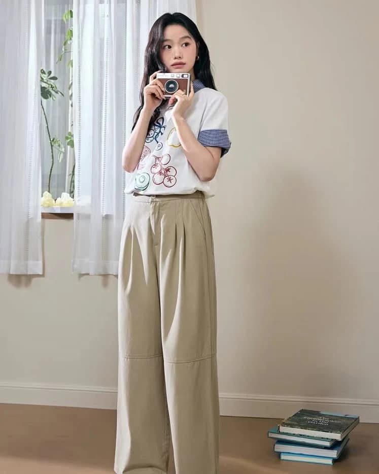 Áo thun nữ hình trái cây Fruit Doodle — ảnh 3