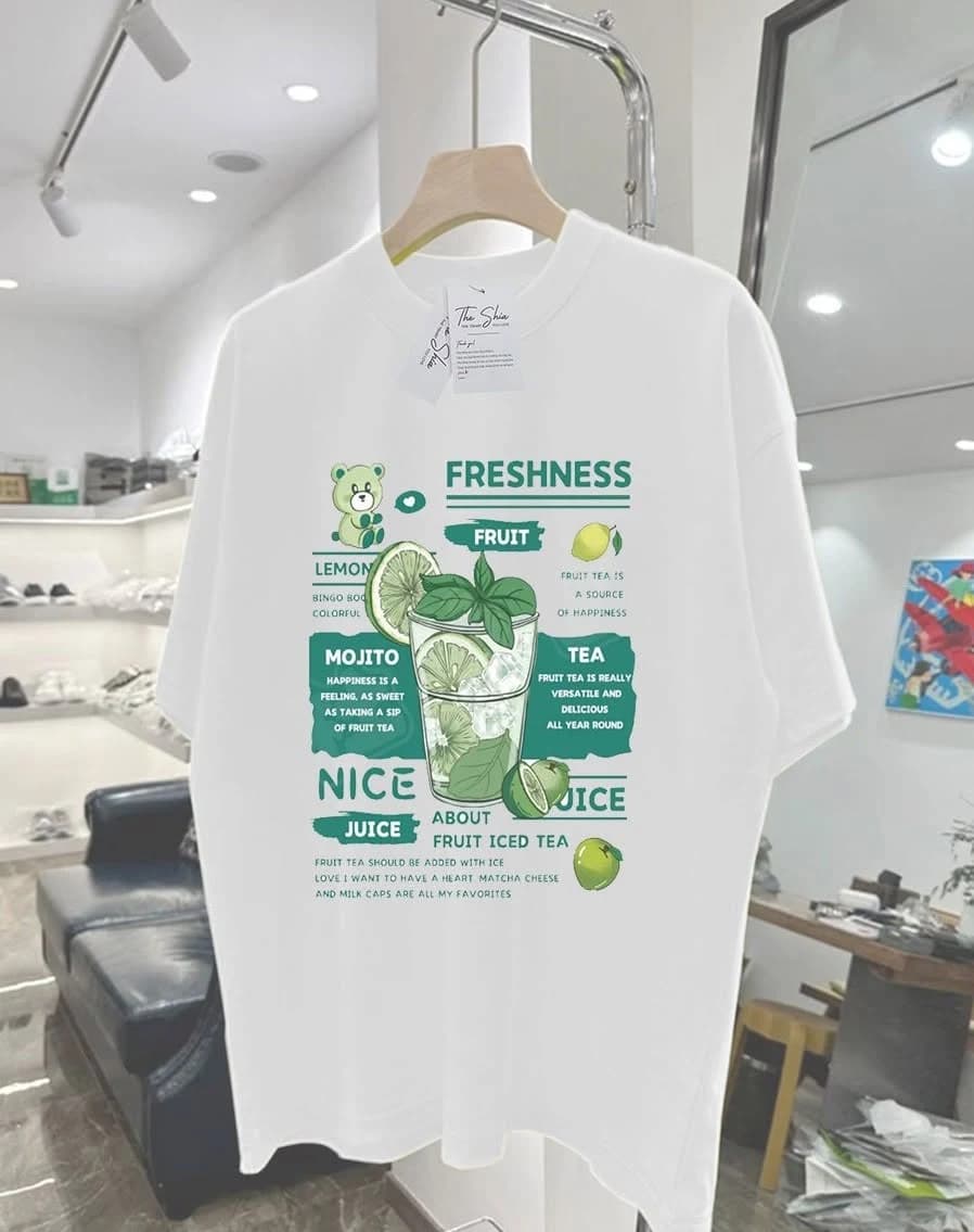 ÁO THUN HỌA TIẾT SUMMER VIBES — ảnh 4