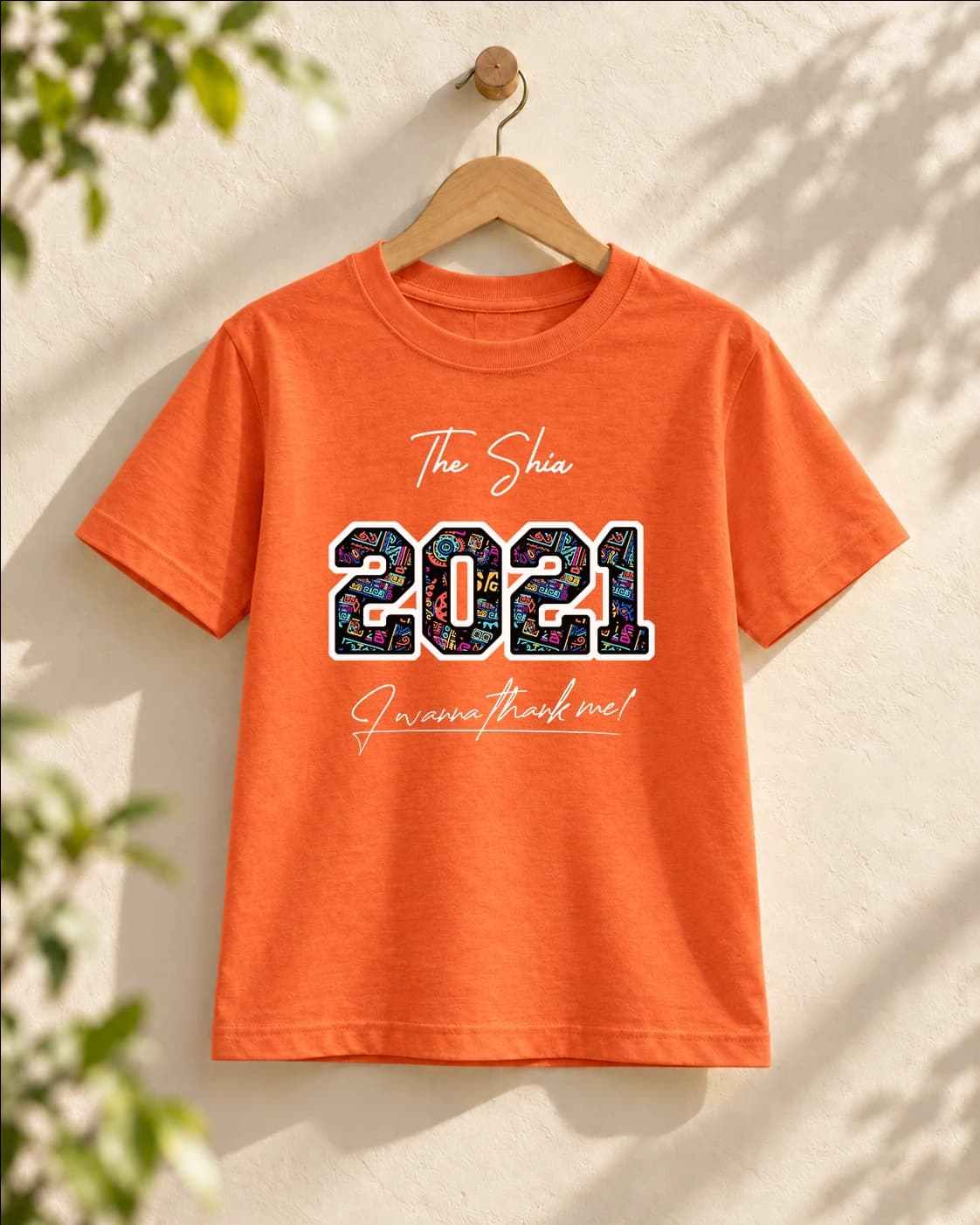Áo thun năm sinh 2021 họa tiết thổ cẩm — ảnh 7