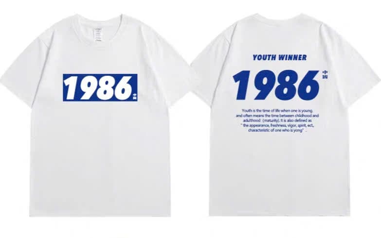 Áo thun gia đình in năm sinh - Family Birth Year Tee — ảnh 8