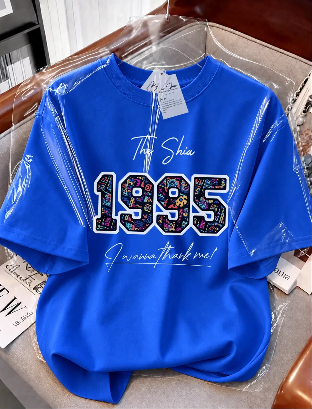 ÁO THUN NĂM SINH 1995 HỌA TIẾT THỔ CẨM — ảnh 5