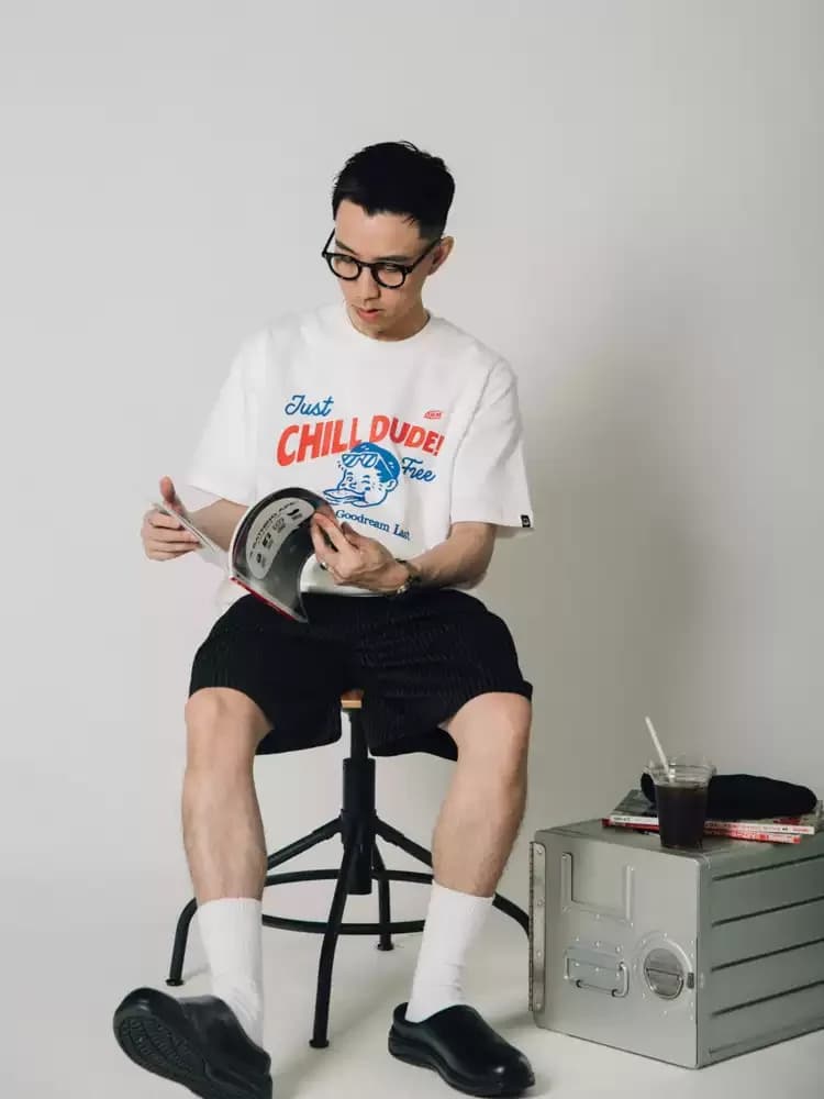 ÁO THUN NAM HỌA TIẾT CHILL DUDE — ảnh 6