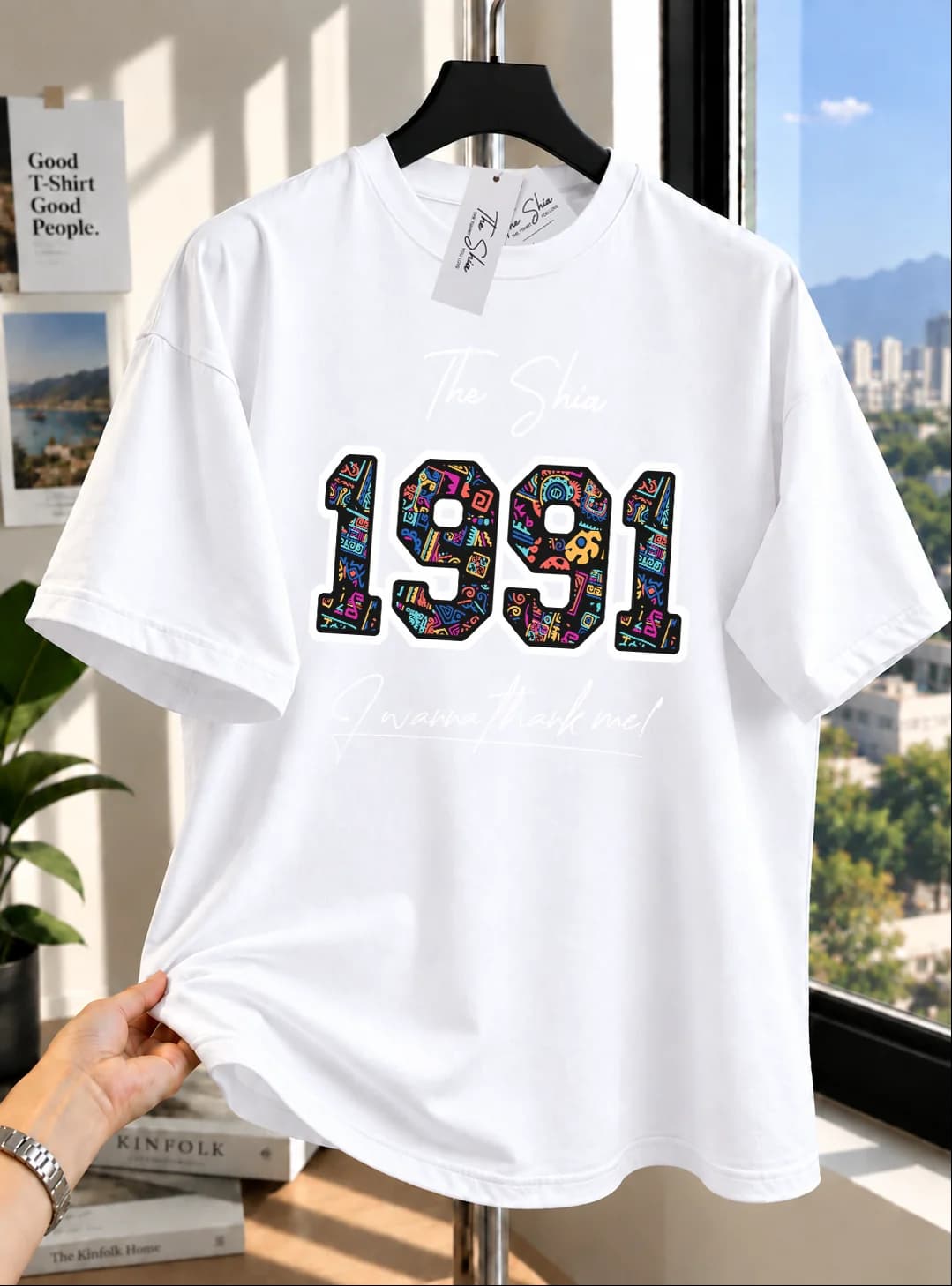 ÁO THUN NĂM SINH 1991 HỌA TIẾT THỔ CẨM — ảnh 8