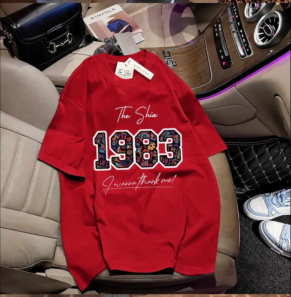ÁO THUN NĂM SINH 1983 HỌA TIẾT THỔ CẨM — ảnh 4