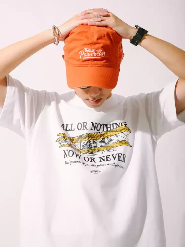 ÁO THUN NAM HỌA TIẾT ALL OR NOTHING — ảnh 2