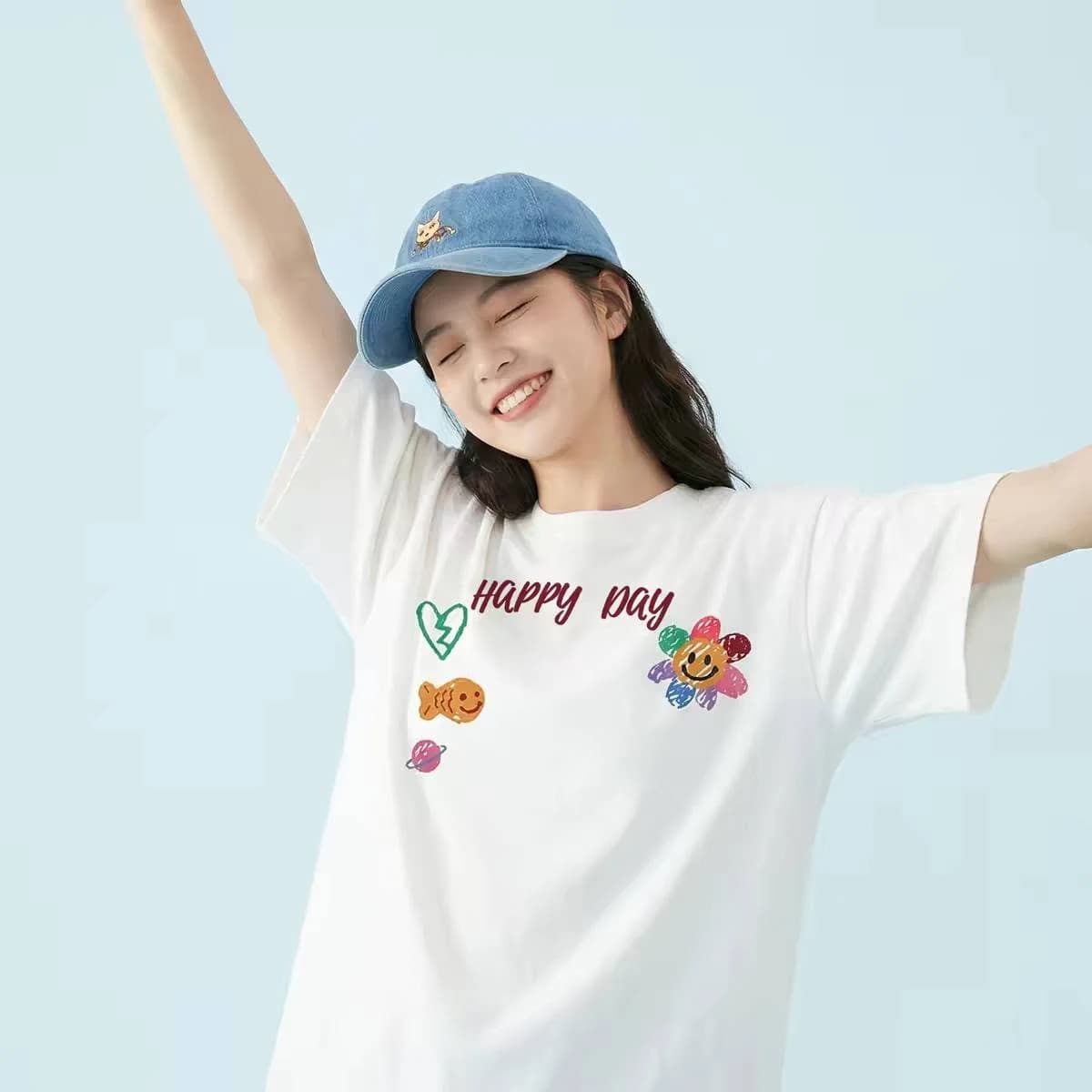 Áo Thun Nữ Happy Day — ảnh 3