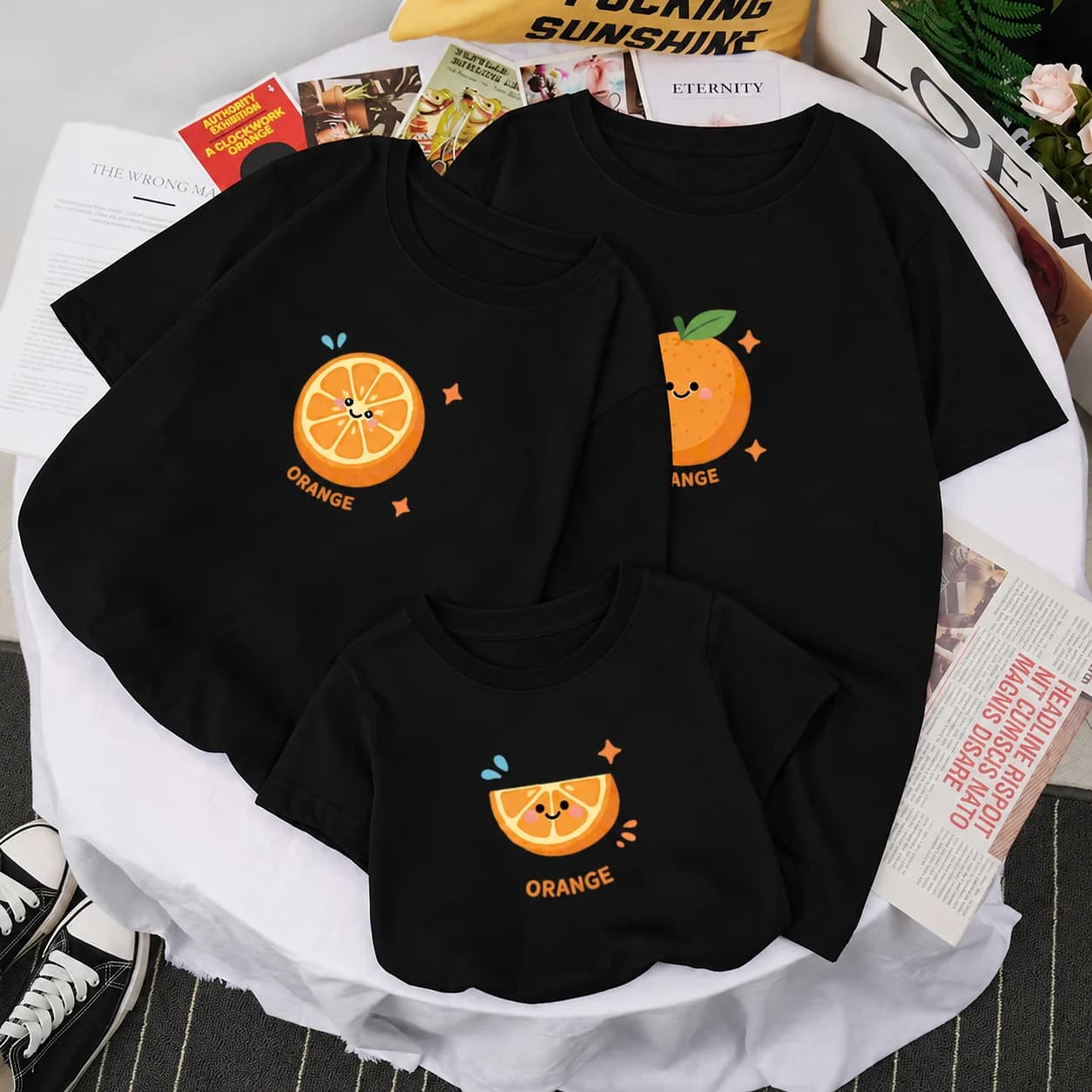 Áo Thun Gia Đình Orange – Họa Tiết Trái Cam — ảnh 3