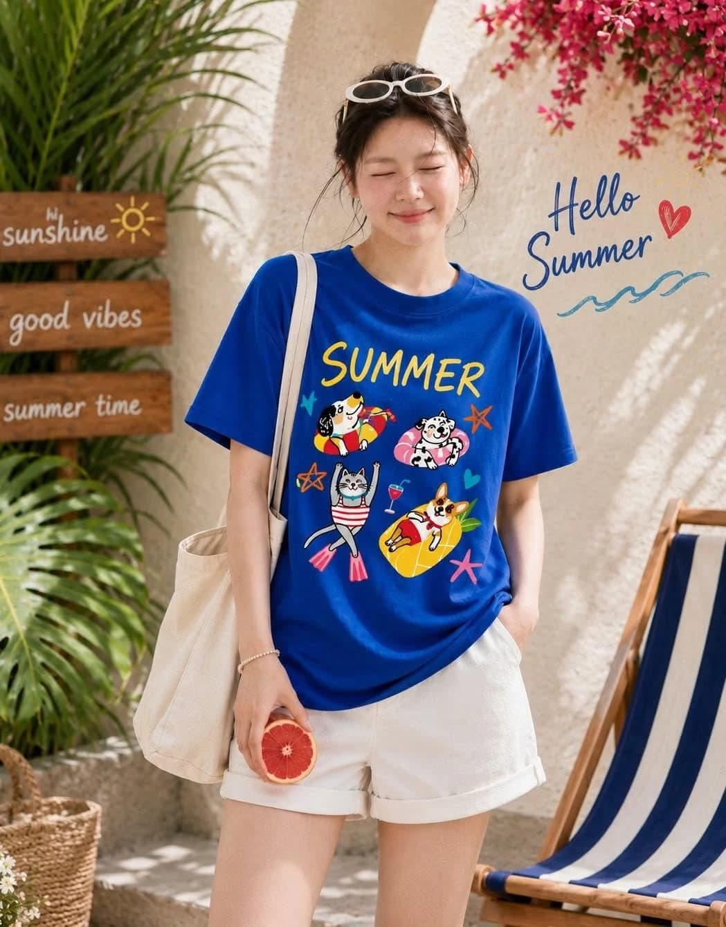 Áo Thun Nữ Hello Summer — ảnh 1