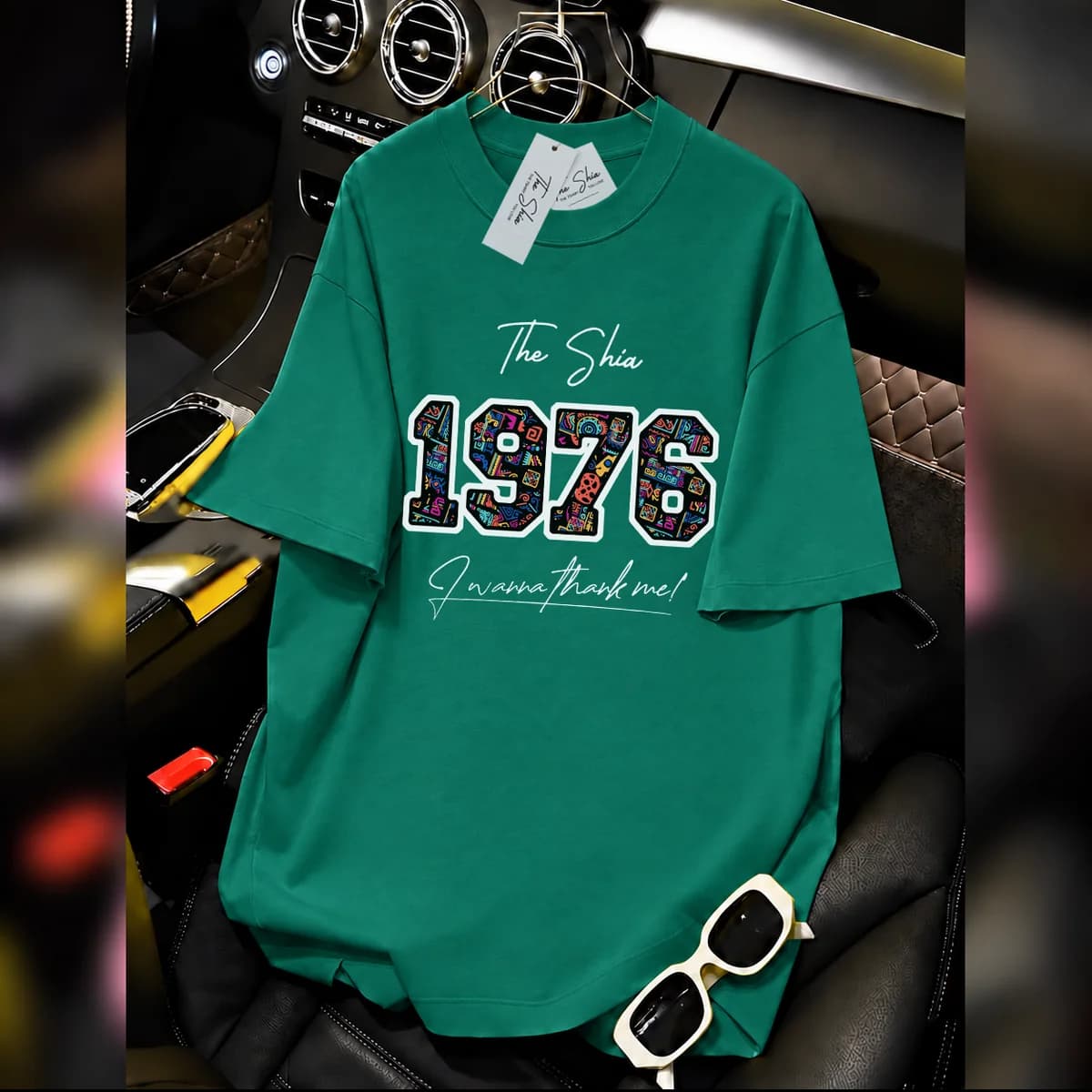 ÁO THUN NĂM SINH 1976 HỌA TIẾT THỔ CẨM — ảnh 10