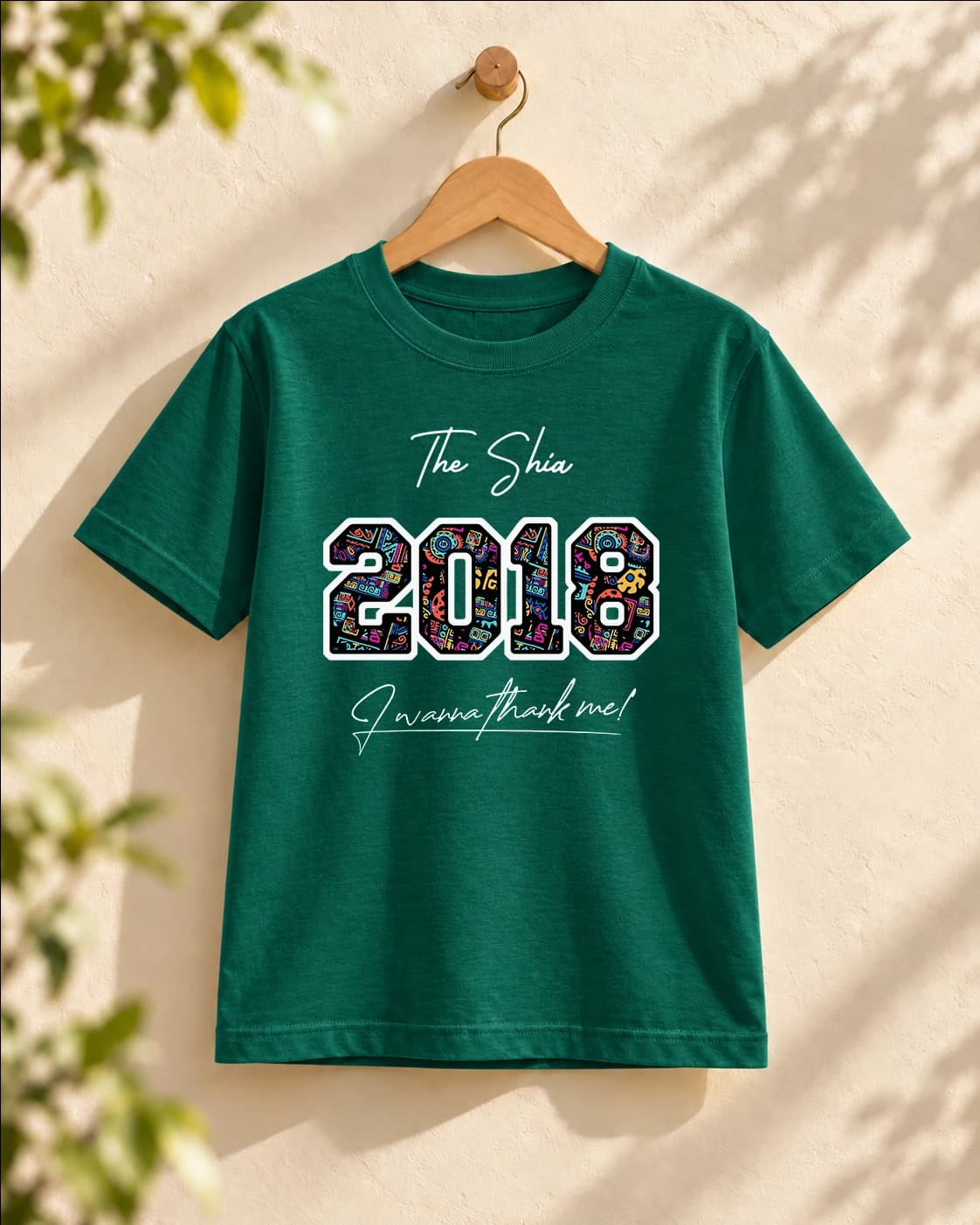 Áo thun năm sinh 2018 họa tiết thổ cẩm — ảnh 10