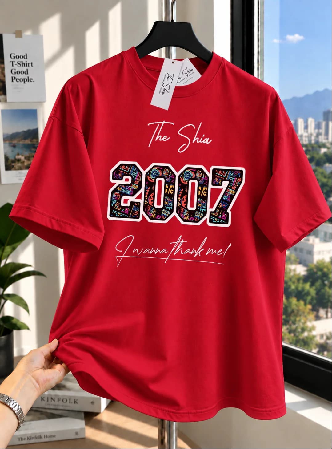ÁO THUN NĂM SINH 2007 HỌA TIẾT THỔ CẨM — ảnh 4