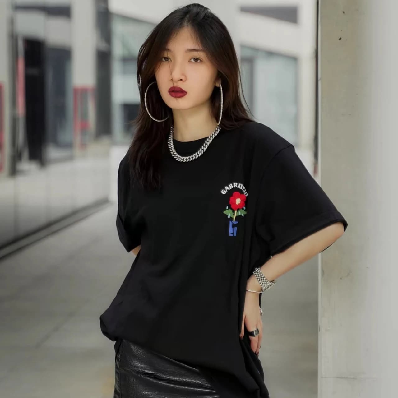 ÁO THUN THE SHIA CHARM -RED BLOOM| Hoa Đỏ — ảnh 3