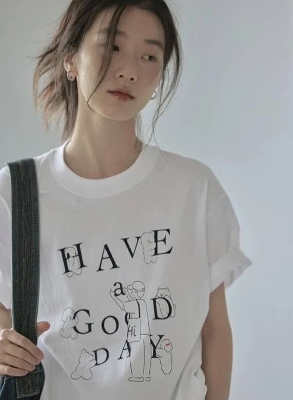 Áo thun nữ Have a Good Day