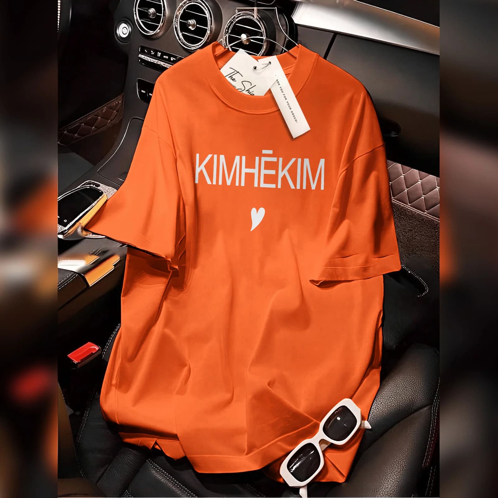 ÁO THUN HỌA TIẾT CHỮ KIMKIM