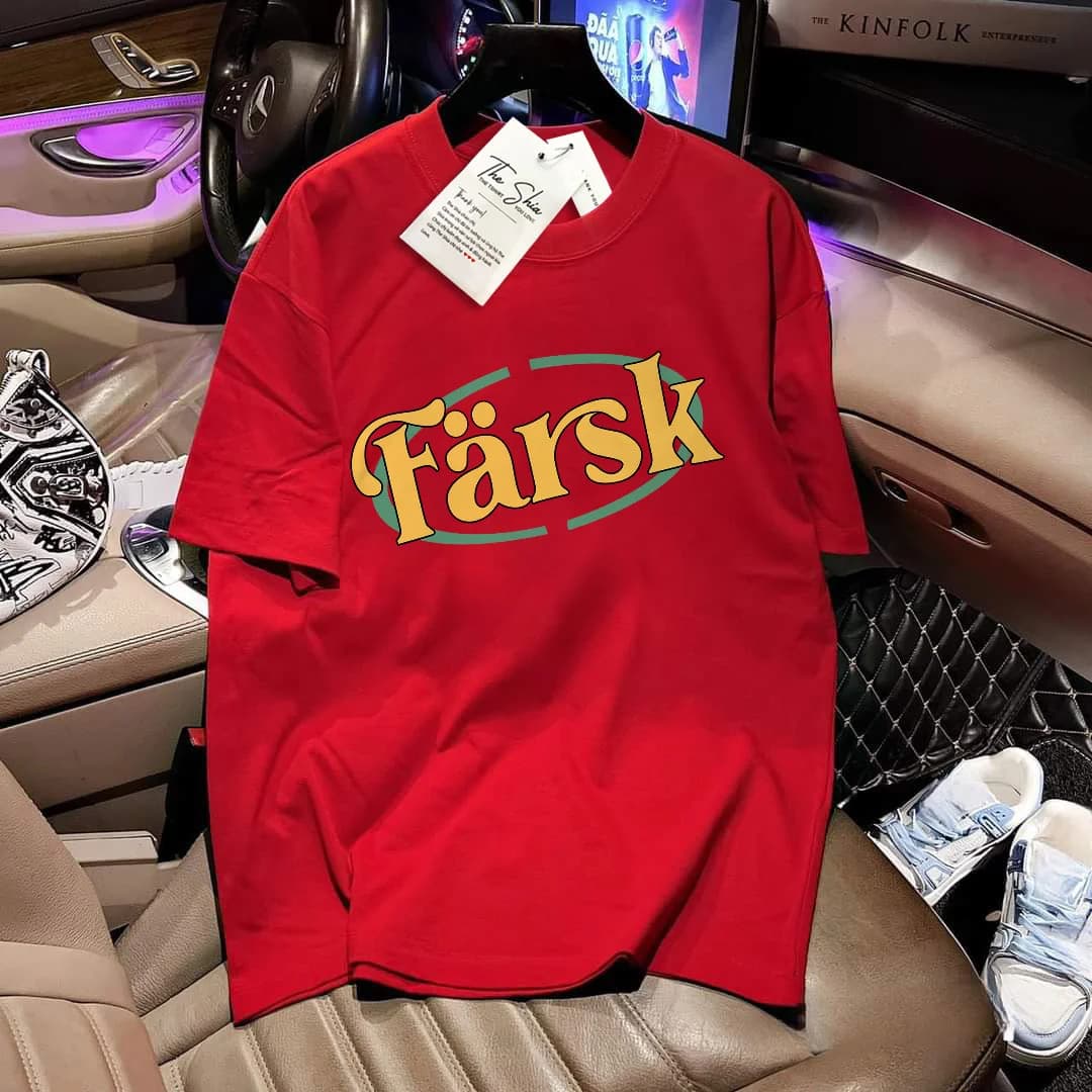 ÁO THUN HỌA TIẾT CHỮ FARSK
