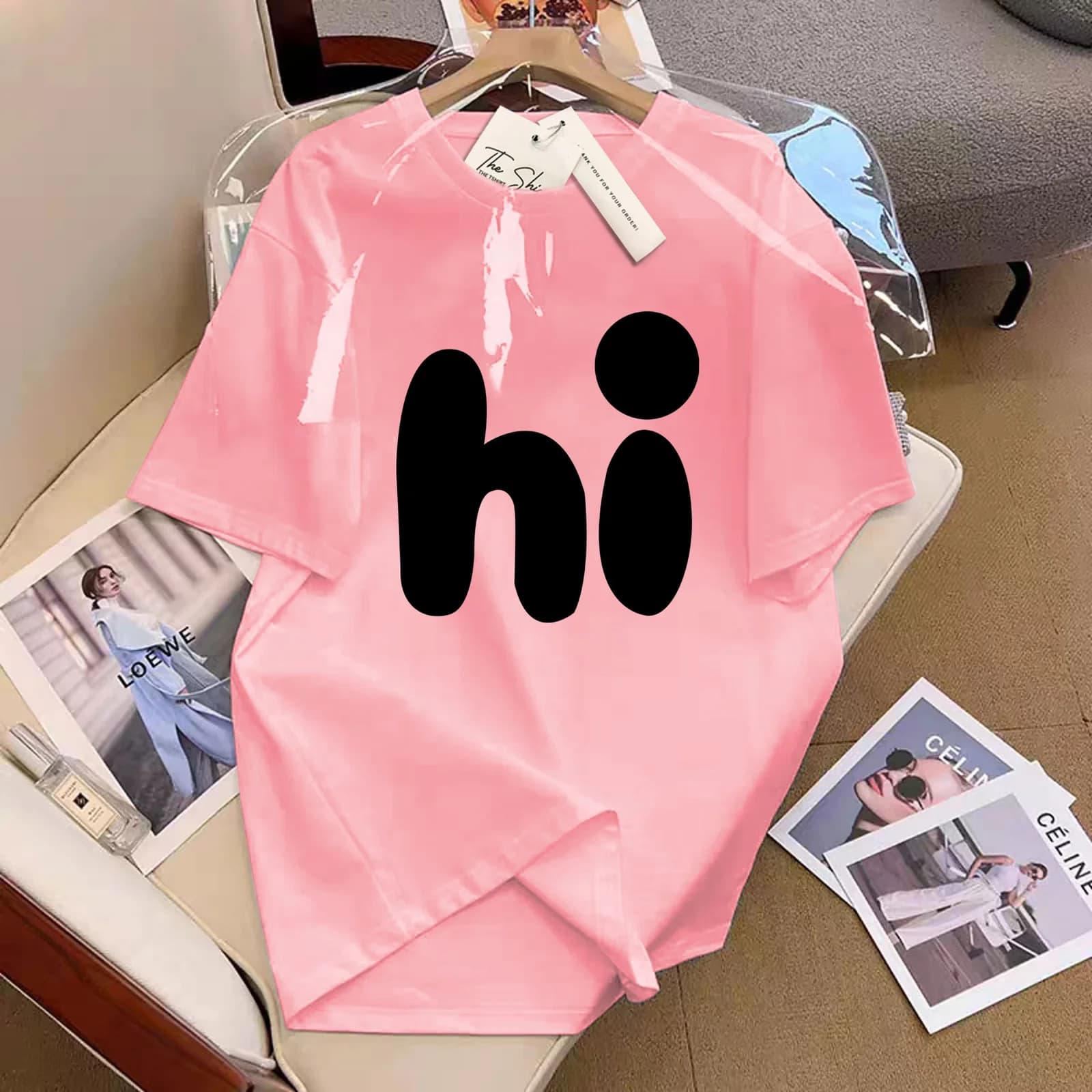 ÁO THUN HỌA TIẾT HI