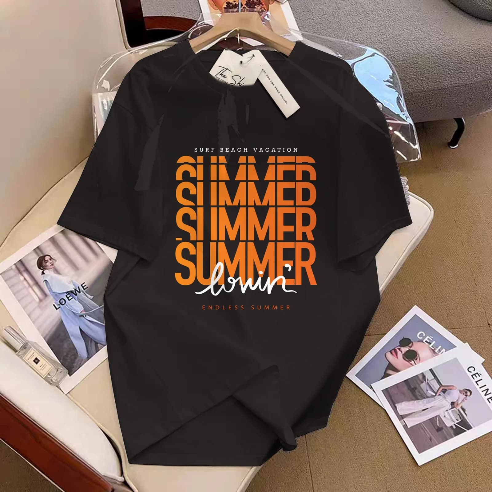 ÁO THUN HỌA TIẾT SUMMER