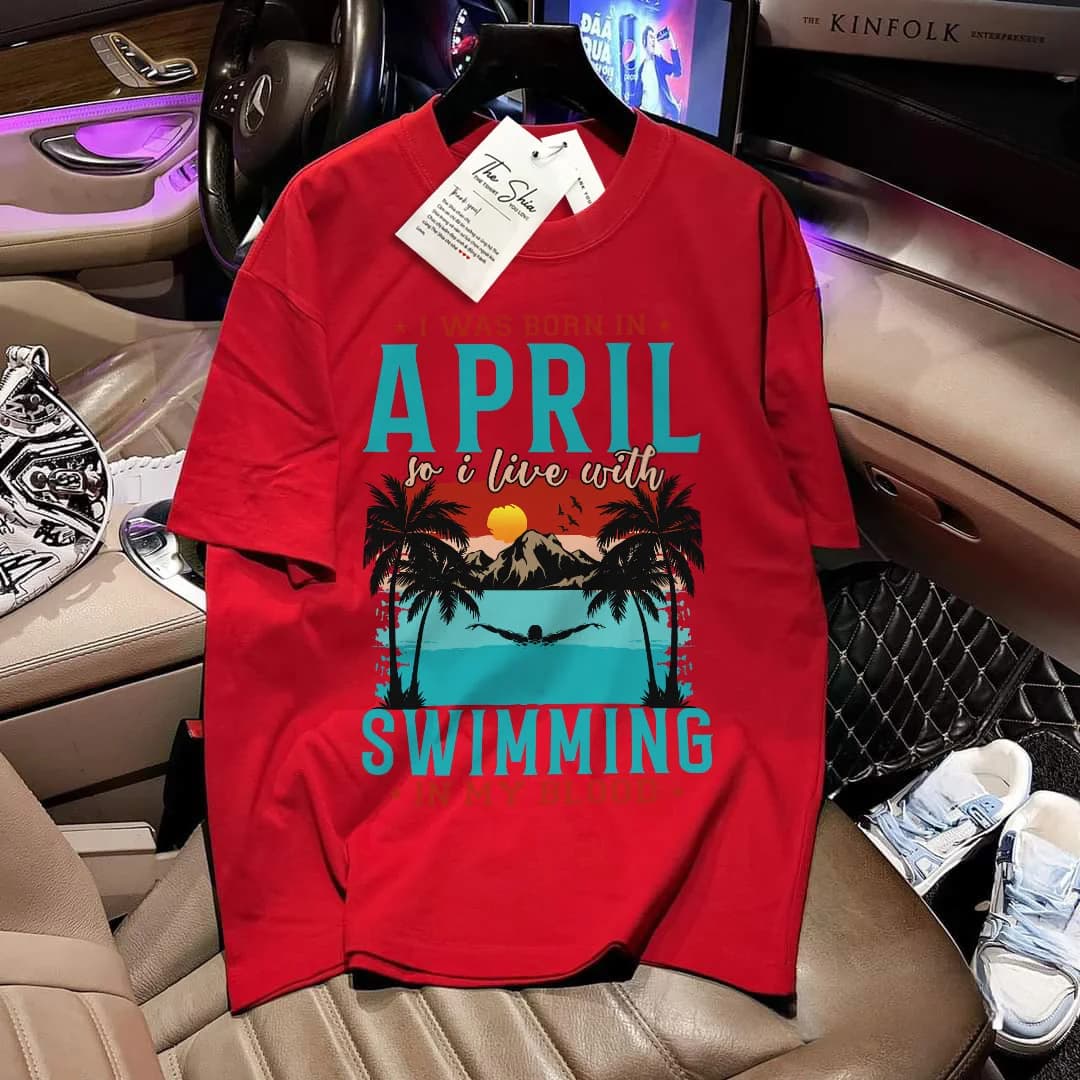 ÁO THUN HỌA TIẾT APRIL
