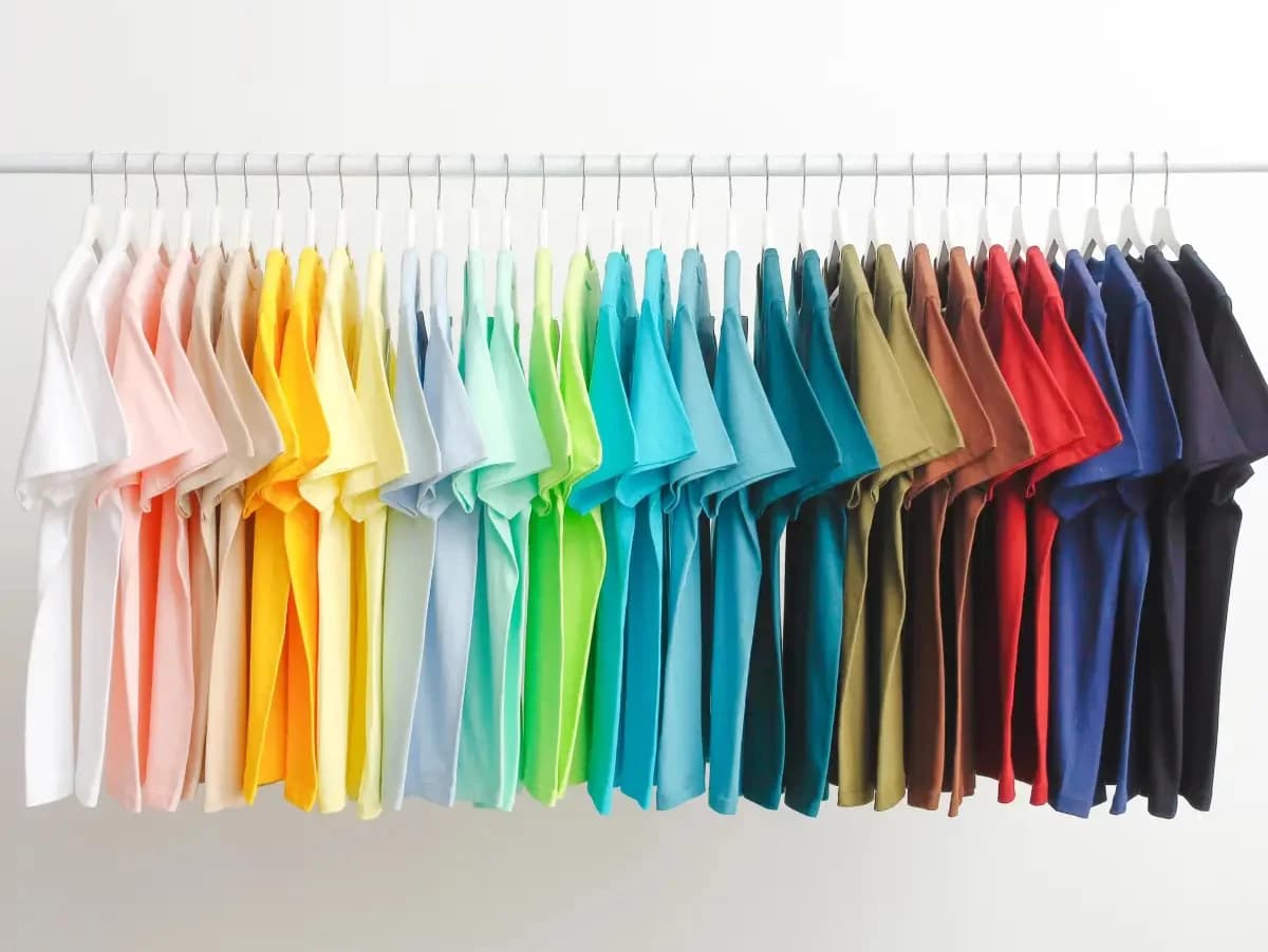 ÁO THUN TRƠN UNISEX FORM SUÔNG 30 MÀU