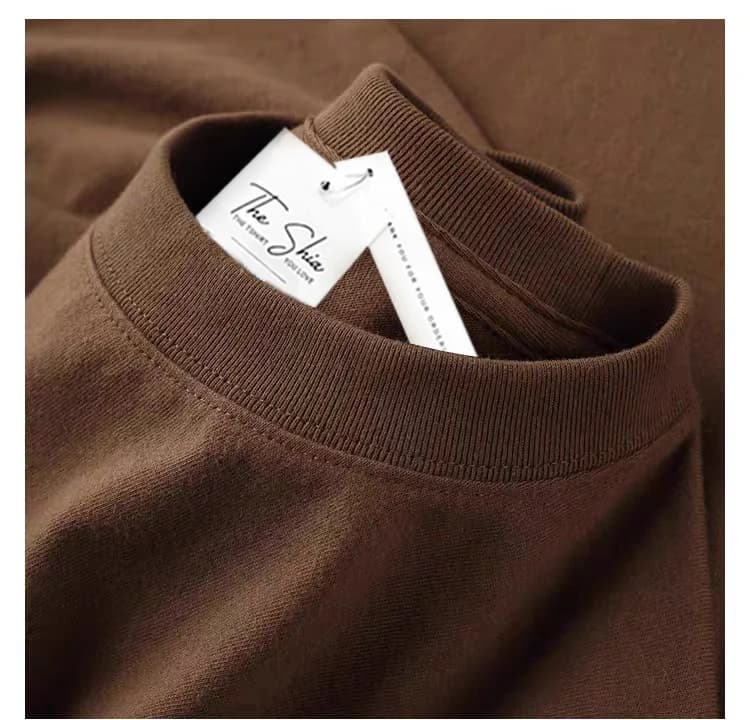 N21 - ÁO THUN COTTON BASIC MÀU NÂU