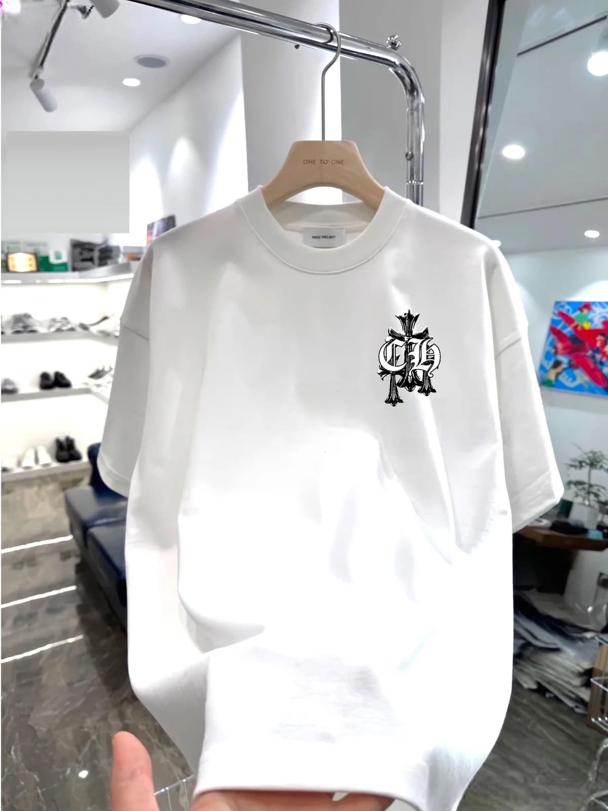 ÁO THUN COTTON NAM HỌA TIẾT