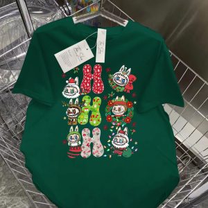 Áo thun Labubu Ho Ho Ho