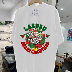 Áo thun Labubu Merry Xmas