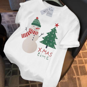 Áo thun Xmas Time Snowman