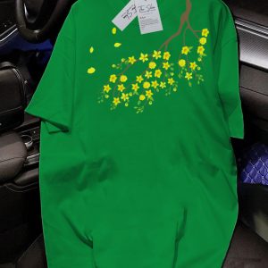 Áo tết Đỏ bánh chưng hoa mai s553 (copy)