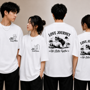 Áo Đôi dragon mood tee 🐲 “tôi siêu cọc ~” — “tôi quen rồi ~ (sao chép)